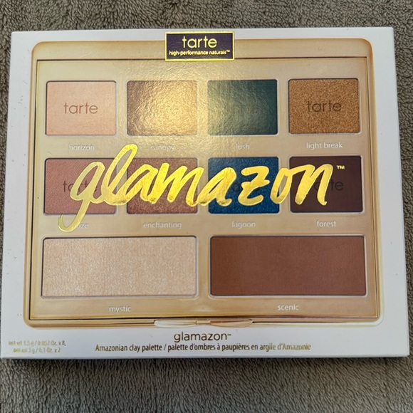 BNIB TARTE GLAMAZON AMAZONIAN CLAY PALETTE - Picture 1 of 3